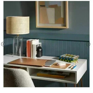 Faux Leather laptop sleeve with built in mouse